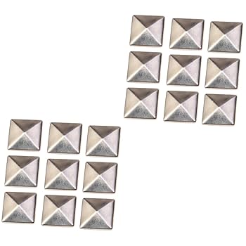 Amazon.com: COHEALI 200 Pcs Pyramid Belt Flatback Studs